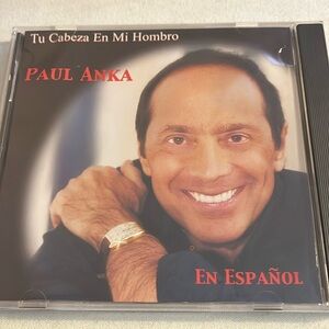 Rare Paul Anka Cd Tu Cabeza En Mi Hombro